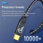 Кабель Orico USB-C + USB-A 4K, 100 Вт 1 м (ACC32-10-BK-BP) - зображення 4