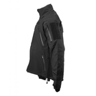 Демісезонна куртка Softshell Plus Sturm Mil-Tec Black 3XL (Чорний) Тактична - зображення 4
