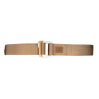 Пояс 5.11 Traverse Double Buckle Belt 5.11 Tactical Battle Brown 2XL (Коричневый) Тактический - изображение 1