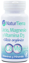 Вітаміни Naturtierra Calcio Magnesio Vitamina D3 Silicio Organico 45 капсул (8412016366575) - зображення 4