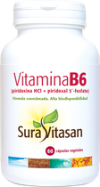 Вітаміни Sura Vitasan Vitamina B6 60 капсул (628747121590) - зображення 1