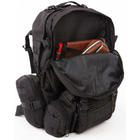 Рюкзак тактический 50 литров (+3 итогам) Качественный штурмовой для похода и путешествий рюкзак баул - изображение 8