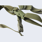 Оружейный трехточечный ремень тактический UMA цвет олива - изображение 6