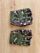 Тактические перчатки без пальцев Mechanix Mpact , Мультикам, размер XL - изображение 7