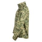 Куртка Vik-Tailor SoftShell з липучками для шевронів ММ-14 піксель ЗСУ 52 - зображення 3