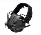 Навушники Earmor М31 + кріплення на шолом OPS Core чебурашка Чорний (Kali) - зображення 3