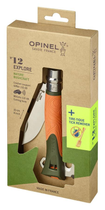 Нож Opinel 12 Explore Tick Remover Orange (00-00011479)