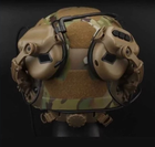 Универсальный адаптер для крепления активной гарнитуры на рельсы шлема OPS Core Песочный (Kali) - изображение 5