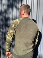 Тактичний чоловічий флісовий светр Олива-піксель 5XL (Kali) - зображення 5