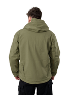 Тактична демісезонна куртка Eagle Soft Shell JA-23 на флісі Green Olive XL - зображення 5