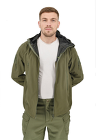 Легка тактична літня куртка (вітрівка, парка) з капюшоном Warrior Wear JA-24 Olive Green 3XL - зображення 5