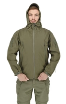Легка тактична літня куртка (вітрівка, парка) з капюшоном Warrior Wear JA-24 Olive Green S - зображення 7