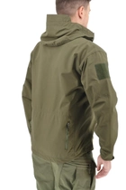 Легкая тактическая летняя куртка (ветровка, парка) с капюшоном Warrior Wear JA-24 Olive Green XL - изображение 9