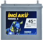 Аккумулятор INCI AKU FormulA Asia 45 А/час 400 A L+ (+/-) (NS60 045 040 010)