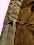 Кофта флісова Eva Military. військова, тактична, колір хакі, розмір 3XL - изображение 6