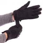 Тактичні повнопалі військові рукавички із захистом кісточок закриті XL Чорні - зображення 3
