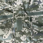 Демисезонный мужской Костюм Горка Куртка + Брюки + Подтяжки / Полевая Форма пиксель размер M - изображение 4