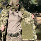 Мужская зимняя Куртка CORDURA с Капюшоном на синтепоне / Бушлат до -25°C пиксель размер L - изображение 3