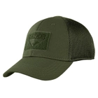Тактическая кепка бейсболка Condor FLEX TACTICAL MESH CAP 161140 Large, Олива (Olive) - изображение 1