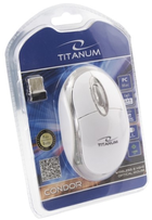 Mysz Titanum Condor TM120W Wireless Biały (5901299926147) - obraz 2