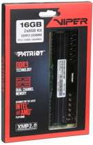 RAM Patriot DDR3-1600 16384MB PC3-12800 (zestaw 2x8192) Viper III czarny mamba (PV316G160C0K) - obraz 4