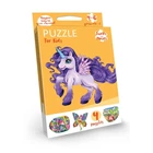 Дитячі розвиваючі пазли "Puzzle For Kids" PFK-05-12, 2 картинки Єдиноріг фіолетовий