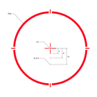 Приціл коліматорний Sig Sauer Romeo 4H RD Ballistic Circle Quadple 0.5 MOA ADJ Graphite (SOR43012) - зображення 2