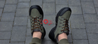 Кроссовки мужские хаки ботинки 41р код: 3025 - изображение 6