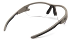 Защитные очки Venture Gear Tactical Semtex 2.0 Tan (clear) Anti-Fog, прозрачные в песочной оправе - изображение 2