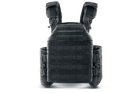 Плитоноска / тактичний жилет Plate Carrier U-WIN PRO зі швидким скиданням 260х330 з камербандами XL під балістичні пакети Cordura 500 Чорний - изображение 2