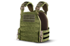 Плитоноска / тактичний жилет Plate Carrier U-WIN Light зі швидким скиданням 250х300 Cordura 1000 Олива - зображення 1