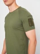 Тактична футболка Combat Tactical TK053-2 2XL Khaki (11448507001286) - зображення 4