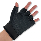 Перчатки с открытыми пальцами Размер L Черный - изображение 4