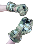 Зимние тактические перчатки Soft-shell Мультикам размер XL - изображение 4