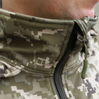 Тактична куртка "Шторм" Softshell піксель на флісі розмір 52 (911) - изображение 7