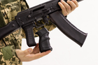 Пістолетна рукоятка для автомата АК 74, АК47 поліамід, Чорний - зображення 1
