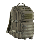 M-Tac рюкзак Large Assault Pack Olive, военный рюкзак 36 литров, рюкзак олива, походной рюкзак военный - изображение 2