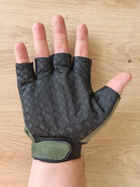 Тактические перчатки без пальцев Mechanix Mpact , Олива, размер XL - изображение 5