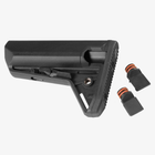 Приклад Magpul MOE SL-S Carbine Stock – Mil-Spec (MAG653), цвет – Чёрный, приклад для AR10 / AR15 - изображение 7