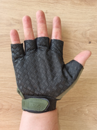 Тактические перчатки без пальцев Mechanix Mpact , Олива, размер XXL - изображение 5