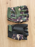 Тактичні рукавички без пальців Mechanix Mpact, Мультикам, розмір L - зображення 6