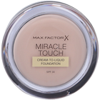 Podkład Max Factor Miracle Touch Foundation 55 Blushing Beige 11.5 g (3614227962835) - obraz 1