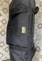 Баул сумка 120 л з клапаном 16W21ТТ універсальний Чорний - зображення 1