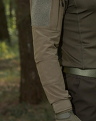 Мужская тактическая рубашка Убакс хаки под шевроны армейская L - изображение 7