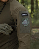 Мужская тактическая рубашка Убакс хаки под шевроны армейская S - изображение 3