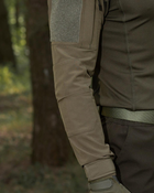 Мужская тактическая рубашка Убакс хаки под шевроны армейская XS - изображение 5