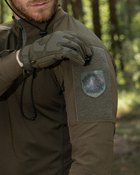Чоловіча тактична сорочка Убакс хакі під шеврони армійської XXL - зображення 9