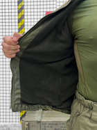 Тактический теплый военный комплект Горка ( Куртка + Штаны ), Камуфляж: Олива, Размер: L - изображение 8