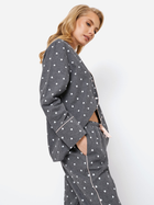 Piżama (koszula + spodnie) Aruelle Joy pajama long XL Szara (5905616143262) - obraz 2