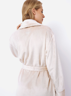 Szlafrok Aruelle Eva bathrobe S Kremowy (5904541439716) - obraz 2